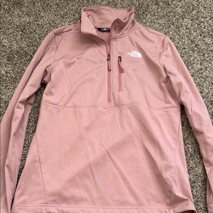 The North Face Dusty Rose Half-Zip Pullover